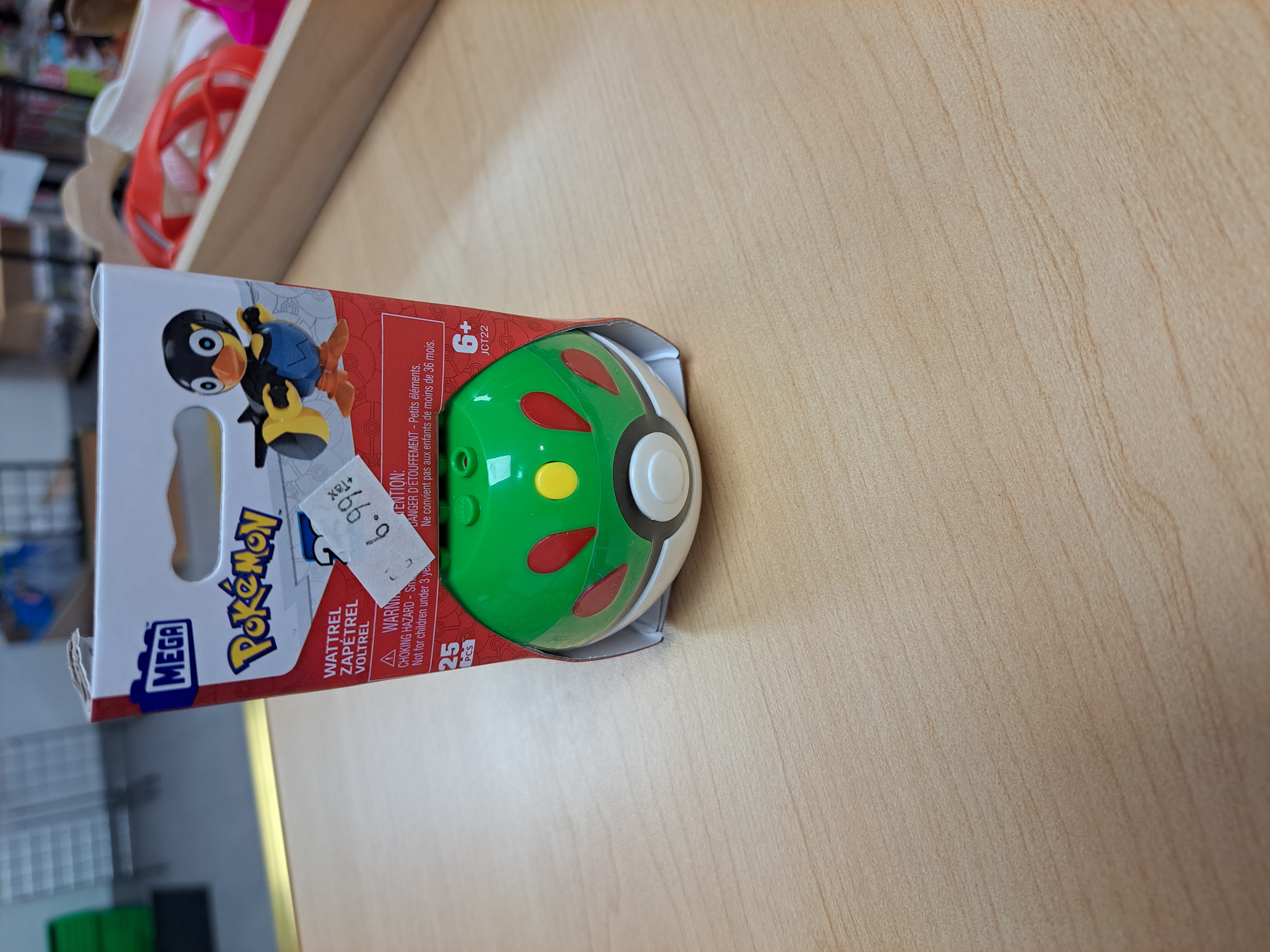 Pokémon méga block Wattrel